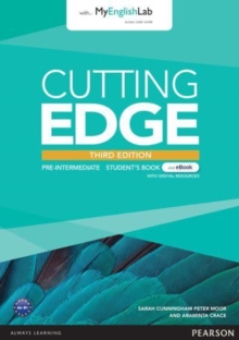 Cutting Edge 3e Pre-intermediate Student’s Book & eBook with Online Practice, Digital Resources