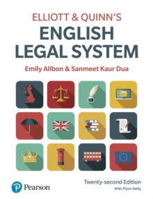 Image for Elliott & Quinn's English Legal System