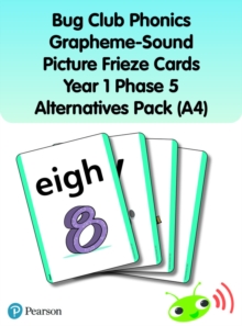 Image for Bug Club Phonics Grapheme-Sound Picture Frieze Cards Year 1 Phase 5 alternatives (A4)