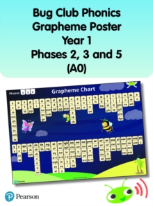 Image for Bug Club Phonics Grapheme Poster Year 1 Phases 2, 3 and 5 (A0)
