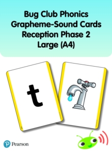 Image for Bug Club Phonics Grapheme-Sound Cards Reception Phase 2 Large (A4)