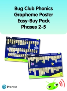 Image for Bug Club Phonics Grapheme Poster Easy-Buy Pack Phases 2-5