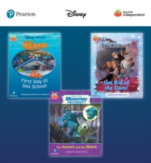 Image for Pearson Bug Club Disney Reception Pack A, including decodable phonics readers for phases 1 to 3; Finding Nemo: First Day at Sea School, Frozen 2: Get Rid of the Dam! and Monsters, Inc: The Growl and t