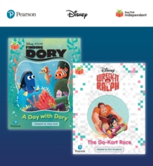 Image for Pearson Bug Club Disney Year 2 Pack B, including Orange and Purple band readers; Finding Dory: A Day with Dory, Wreck-It Ralph: The Go-Kart Race