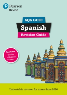 Pearson Revise AQA GCSE Spanish Revision Guide incl. audio, quiz & video - for 2026, 2027 exams - Halksworth, Vivien