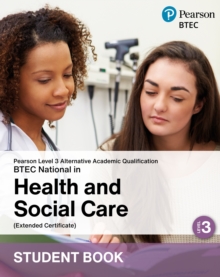 Image for L3 AAQ BTEC National 2025 Health and Social Care Ext Cert Student Book (Print)