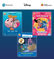 Pearson Bug Club Disney Reception Pack D, including decodable phonics readers for phases 2 to 4: Finding Nemo: Tap, Tap, Tap!, Lilo and Stitch: The Odd Dog, Monsters, Inc: The Little Basket