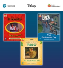 Image for Pearson Bug Club Disney Year 1 Pack D, including decodable phonics readers for phase 5; The Incredibles: A Big Problem, Luca: The Portorosso Cup, The Princess and the Frog: The Way to Mama Odie