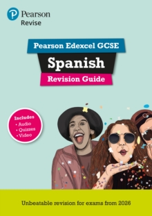 Pearson Revise Edexcel GCSE Spanish Revision Guide incl. audio, quiz & video - for 2026, 2027 exams - Halksworth, Vivien