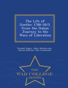 Image for The Life of Goethe