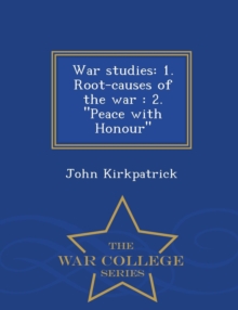 Image for War Studies