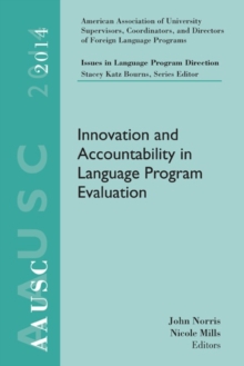 Image for Innovation and accountability in language program evaluation