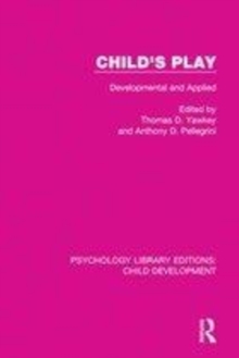 Image for Child's play  : developmental and applied
