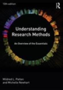 Image for Understanding research methods: an overview of the essentials