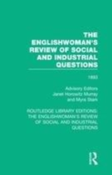 Image for The Englishwoman's review of social and industrial questions: 1893