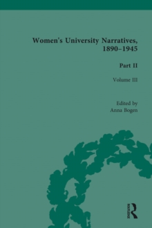 Image for Women's university narratives, 1890-1945.