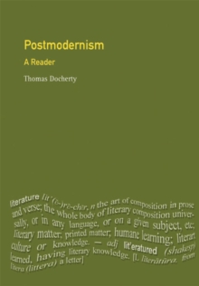 Image for Postmodernism: a reader