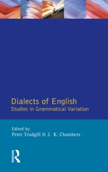 Image for Dialects of English: Studies in Grammatical Variation