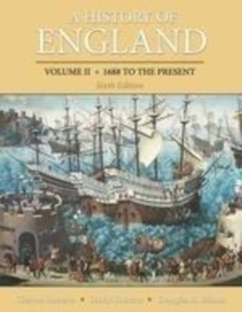 Image for A history of EnglandVolume 2,: 1688 to the present