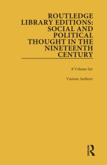 Image for Social and Political Thought in the Nineteenth Century