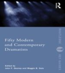 Image for Fifty modern and contemporary dramatists