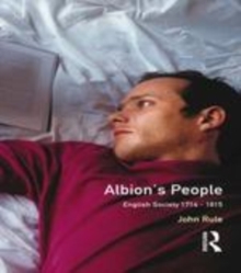 Image for Albion's People: English Society,1714-1815