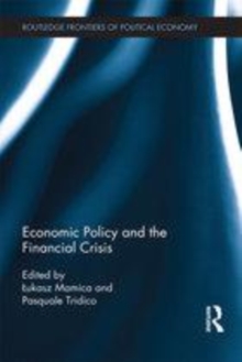 Image for Economic policy and the financial crisis
