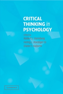 Image for Critical thinking in psychology