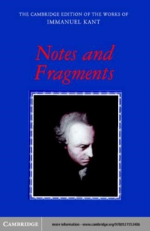 Image for Notes and fragments