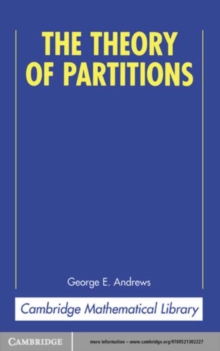 Image for The theory of partitions