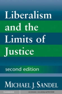 Image for Liberalism and the limits of justice.
