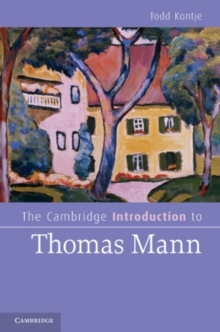 Image for The Cambridge introduction to Thomas Mann