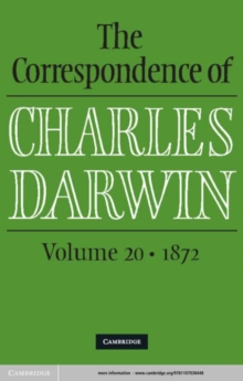 Image for The correspondence of Charles Darwin.: (1872)