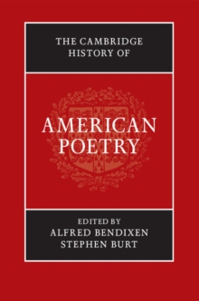 Image for Cambridge History of American Poetry