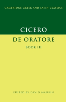 Image for De Oratore. Book III