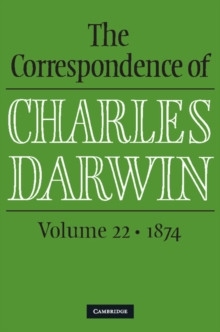Image for Correspondence of Charles Darwin: Volume 22, 1874