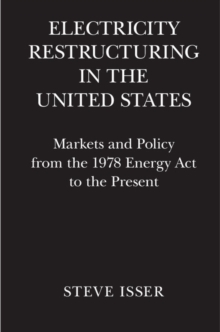 Image for Electricity restructuring in the United States: markets and policy from the 1978 Energy Act to the present