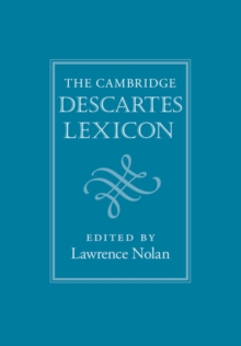 Image for Cambridge Descartes Lexicon