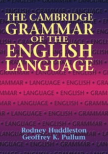 Image for The Cambridge Grammar of the English Language