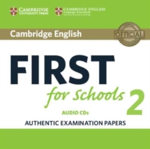 Image for Cambridge English First for Schools 2 Audio CDs (2)