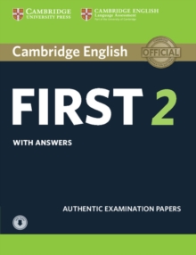 Image for Cambridge English First 2 Student's Book with Answers and Audio