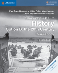 Image for Cambridge IGCSE (R) History Option B: The 20th Century Coursebook
