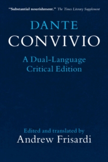 Image for Convivio  : a dual-language critical edition