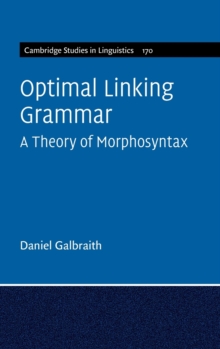 Image for Optimal Linking Grammar: Volume 170