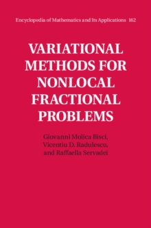 Image for Variational methods for nonlocal fractional problems