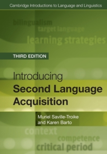 Image for Introducing second language acquisition