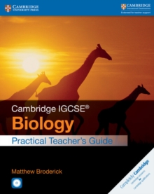 Image for Cambridge IGCSE (R) Biology Practical Teacher's Guide with CD-ROM