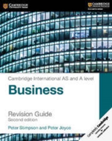 Image for Cambridge International AS and A Level Business Revision Guide