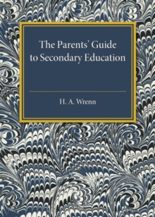 Image for The Parents' Guide to Secondary Education