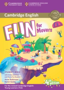 Image for Fun for Movers Student's Book with Online Activities with Audio and Home Fun Booklet 4